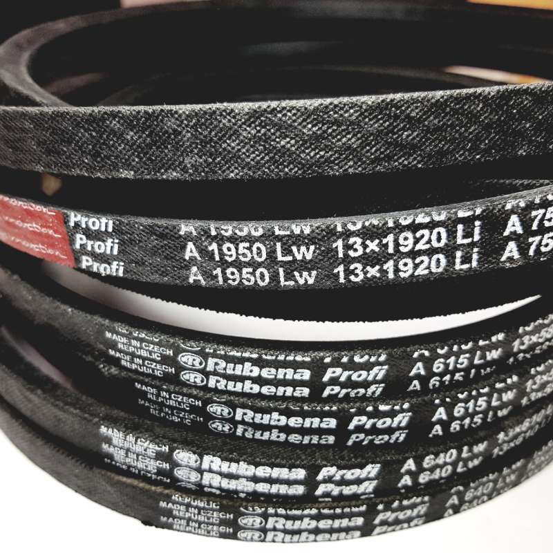 Ремінь (пас) приводний клиновий А (13х8) 1950 Lw RUBENA (Чехія)