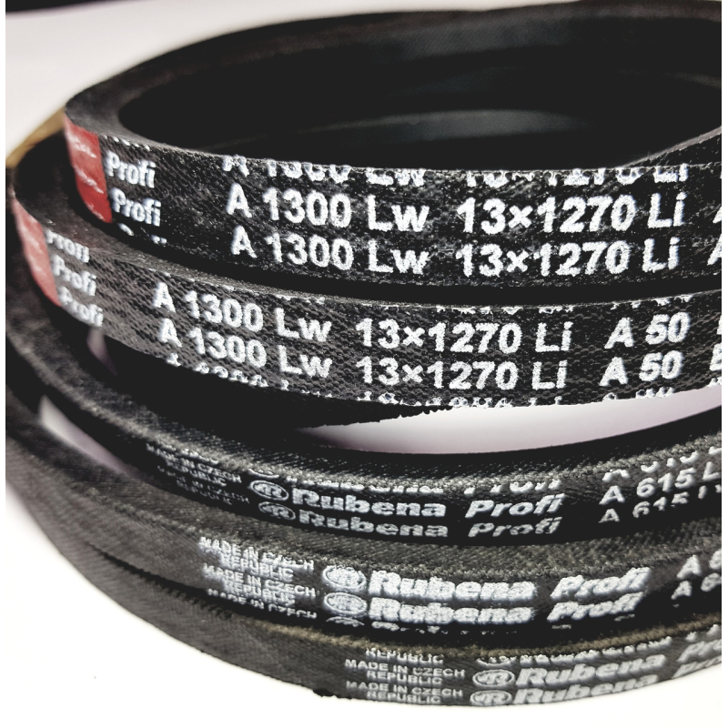 Ремінь (пас) приводний клиновий А (13х8) 1300 Lw RUBENA (Чехія)