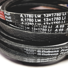 Ремінь (пас) приводний клиновий А (13х8) 1780 Lw RUBENA (Чехія)