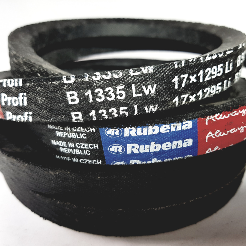 Ремінь (пас) приводний клиновий В (17х11) 1335 Lw 1295 Li RUBENA