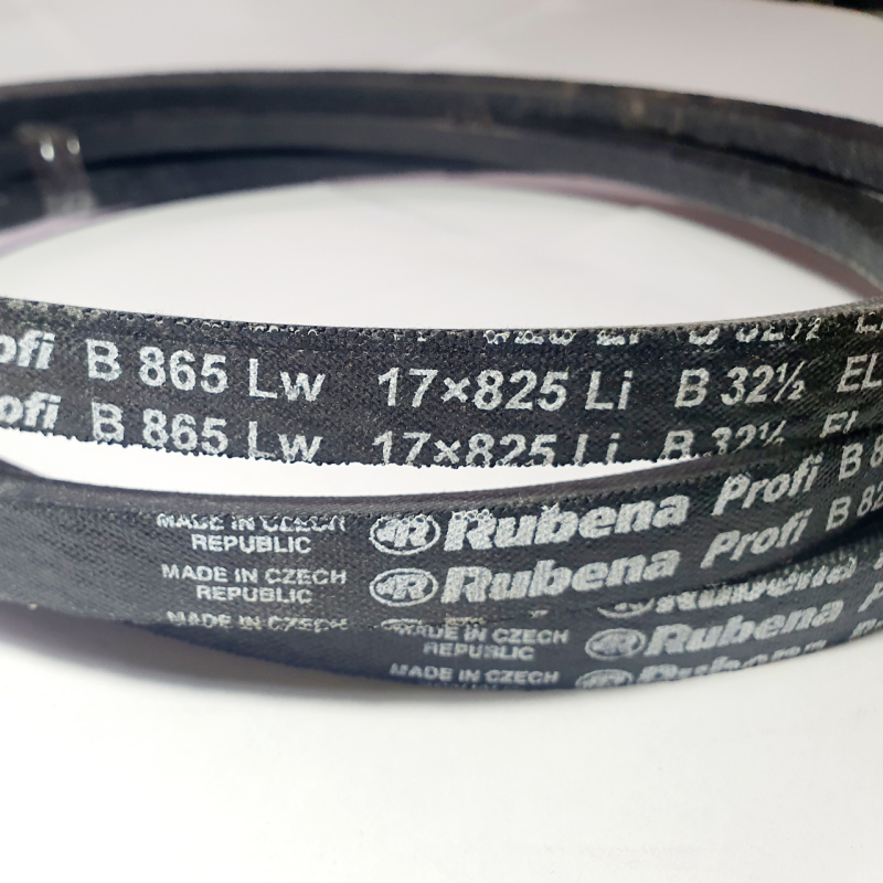 Ремінь (пас) приводний клиновий В (17х11) 875 Lw 835 Li RUBENA