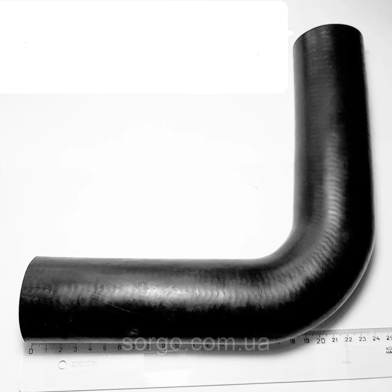Патрубок гумовий кутовий (90 градусів) діаметр 45 мм