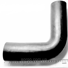 Патрубок гумовий кутовий (90 градусів) діаметр 60 мм