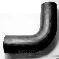 Патрубок гумовий кутовий (90 градусів) діаметр 70 мм