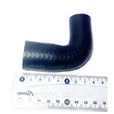 Патрубок гумовий кутовий (90 градусів) переходний, діаметр 20х25 мм