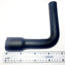 Патрубок гумовий кутовий (90 градусів) переходний, діаметр 26х38 мм