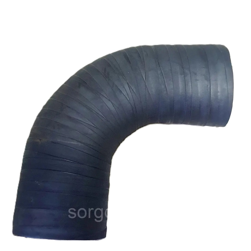 Патрубок гумовий кутовий (90 градусів) діаметр 110 мм