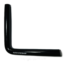 Патрубок (шланг) силіконовий кутовий (90 градусів) діаметр 14 мм