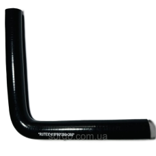 Патрубок (шланг) силіконовий кутовий (90 градусів) діаметр 18 мм