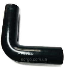 Патрубок (шланг) силіконовий кутовий (90 градусів) діаметр 55 мм