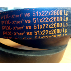 Ремінь (пас) варіатора барабана комбайна НИВА (51х22)-2600 PIX, Індія