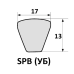 Ремінь (пас) приводний клиновий SPB(16,3х13) - 3750 EXCELLENT