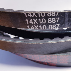 Ремінь (пас) приводний клиновий 14х10-887 зубчастий EXCELLENT, на помпу ЯМЗ