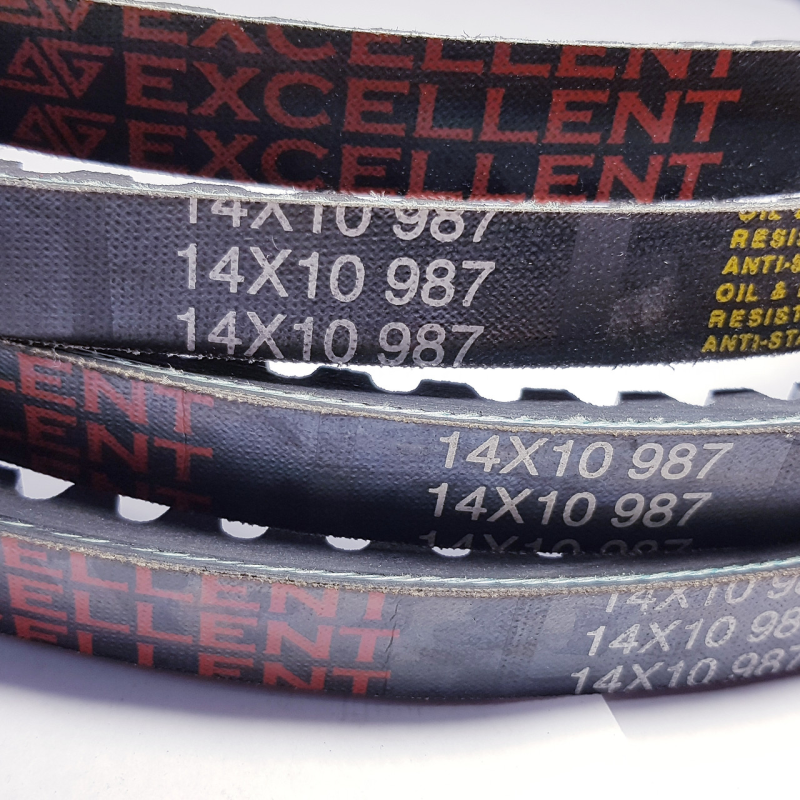 Ремінь (пас) приводний клиновий 14х10-987 зубчастий EXCELLENT на ГУР ЯМЗ