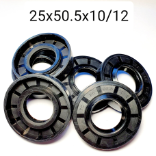 Сальник 25х50,5х10/12